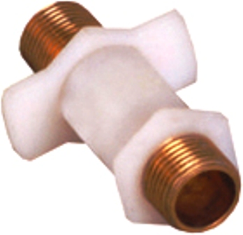 15 X 80MM NIPPLE BOTH SIDE BRASS INSERT